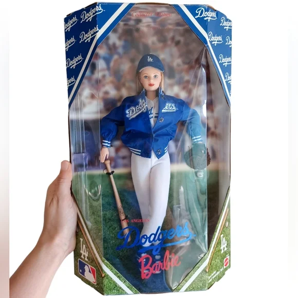 Dodgers barbie value hotsell
